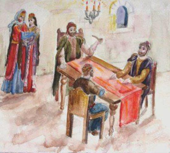 1.Сватовством традиционно занимались мужчины: не женское это дело &mdash; вести переговоры. Причем ходили вечером, после наступления сумерек, чтобы никто из соседей об этом не узнал. Ведь если откажут, рейтинг отвергнутого жениха в глазах сельчан упадет. Нельзя было и с первого же визита сватов соглашаться выдать замуж дочь. Это означало бы, что у невесты есть какой-то изъян и отец хочет как можно скорее избавиться от нее. Поскольку вопрос был очень щепетильный, за годы сформировался специальный языковой код. Скажем, если сватам говорили: &laquo;Нам надо еще подумать, и вообще, у нас все дядя решает, а он сейчас в отъезде&raquo;, &mdash; то это означало отказ, который через визит-другой мог перерасти в согласие. А отговорка &laquo;Они еще слишком молоды&raquo; подразумевала, что второй раз к ним идти, скорее всего, не имеет смысла.