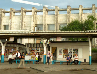 Автостанция города Владикавказ. Фото: Fred Schaerli, http://ru.wikipedia.org/