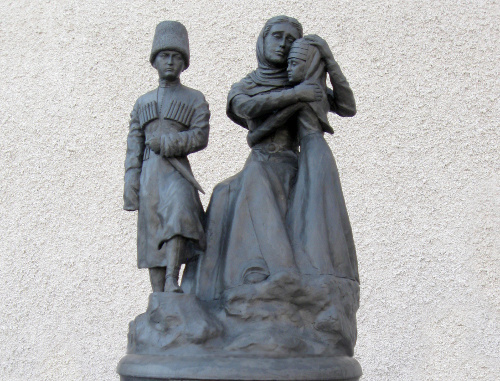 Хусен Кочесоков, Кабардино-Балкария. Проект мемориала жертвам геноцида черкесского народа. Фото предоставлено "Кавказскому узлу"
 аппаратом государственного министра Грузии по вопросам диаспоры