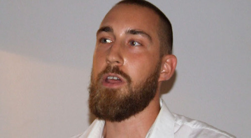 Ян Блинка во время премьерного показа документального фильма "Разделенные". Тбилиси, 12 августа 2014 г. Фото Эдиты Бадасян для "Кавказского узла" Ян Блинка во время премьерного показа документального фильма "Разделенные". Тбилиси, 12 августа 2014 г. Фото Эдиты Бадасян для "Кавказского узла"