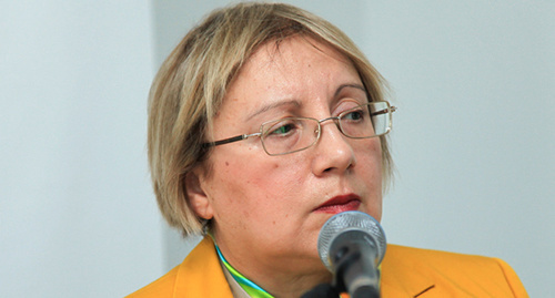 Лейла Юнус. Фото Азиза Каримова для "Кавказского узла"
