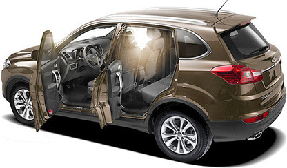Автомобиль Chery Tiggo 5. Фото: http://www.chery.ru/models/tiggo5/exterior Автомобиль Chery Tiggo 5. Фото: http://www.chery.ru/models/tiggo5/exterior