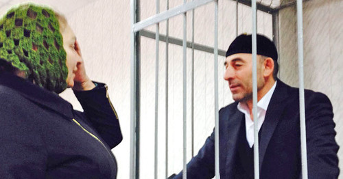 Имам Кисловодска Курман-Али Байчоров в зале суда. Ставропольский край, 18 декабря 2014 г. Фото Ахмеда Альдебирова для "Кавказского узла"
