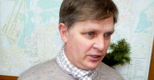 Глава администрации Дзержинского района Волгограда Сергей Таций. Фото Татьяны Филимоновой для "Кавказского узла"