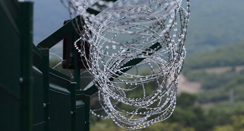 Граница. Фото © Sputnik / Михаил Воскресенский
 http://sputnik-ossetia.ru/South_Ossetia/20170630/4399781.html