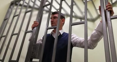 Александр Валов в суде. Сочи, 21 января 2018 год. Фото Светланы Кравченко для "Кавказского узла"
