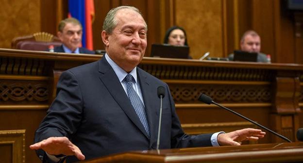 Армен Саргсян. Фото: Арам Нерсесян, Sputnik.