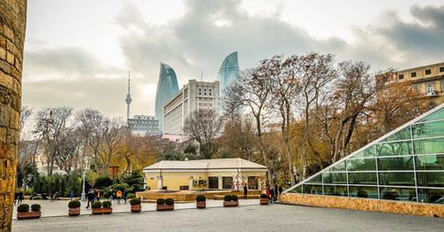 Вид на Trump Tower Baku. Фото Азиза Каримова для "Кавказского узла" Вид на Trump Tower Baku. Фото Азиза Каримова для "Кавказского узла"