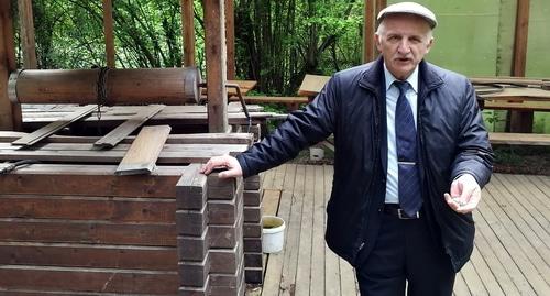 Лидер белорусской общины Сочи Владимир Остапук. Фото Светланы Кравченко для "Кавказского узла". Лидер белорусской общины Сочи Владимир Остапук. Фото Светланы Кравченко для "Кавказского узла".
