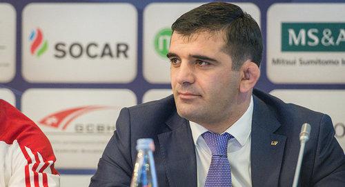 Президент федерации дзюдо Давид Кевхишвили. © Sputnik / Levan Avlabreli Президент федерации дзюдо Давид Кевхишвили. © Sputnik / Levan Avlabreli