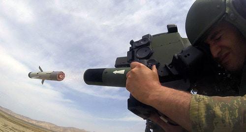 Ракетные подразделения 
 Азербайджанга. Фото https://mod.gov.az/ru/news/raketnye-podrazdeleniya-proveli-prakticheskie-strelby-video-23020.html