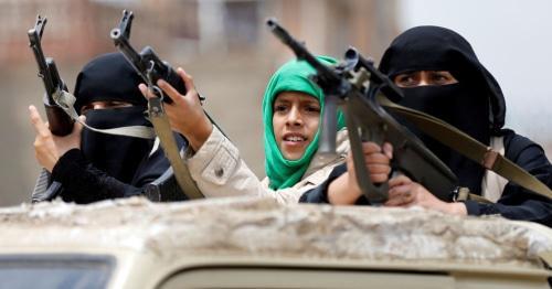 Женщины, воющие на стороне боевиков на территории, подконтрольной ИГ. Фото: KHALED ABDULLAH/REUTERS Женщины, воющие на стороне боевиков на территории, подконтрольной ИГ. Фото: KHALED ABDULLAH/REUTERS