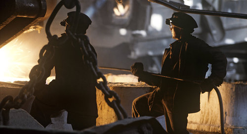 Участок разлива стали. Фото  Sputnik / Всеволод Тарасевич
 https://sputnik-georgia.ru/spravka/20170715/236637245/Den-metallurga-16-ijulja-v-Rossii-pozdravlenija-programma-meroprijatij.html