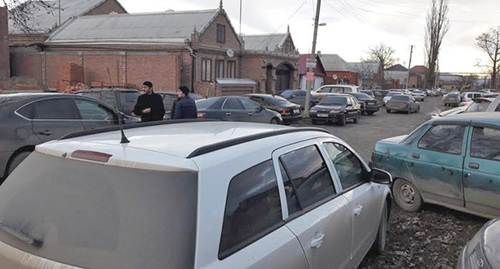 Похороны Муслима Хашагульгова. Назрань, 13 декабря 2018 года. Фото Умара Йовлоя для "Кавказского узла"