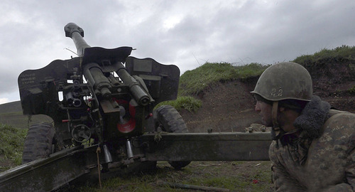 На линии соприкосновения в Нагорном Карабахе. Фото: Sputnik/Asatur Yesayants На линии соприкосновения в Нагорном Карабахе. Фото: Sputnik/Asatur Yesayants