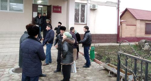 Участники процесса по иску ингушской активистки Анжелы Матиевой. Фото: Умар Йовлой для "Кавказского узла"
Участники процесса по иску ингушской активистки Анжелы Матиевой. Фото: Умар Йовлой для "Кавказского узла"