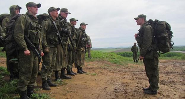 Военные на учениях. Фото с сайта Минобороны России, https://structure.mil.ru/structure/okruga/south/news/more.htm?id=12221684@egNews