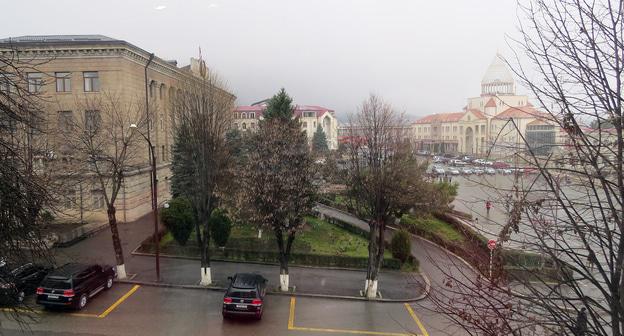 Вид Степанакерта. Фото Алвард  Григорян для "Кавказского узла"