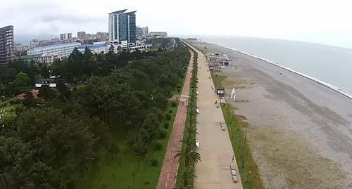 Батумский бульвар. Фото: Temo Blumgardt https://www.youtube.com/watch?v=N-_BTaMLoyU
