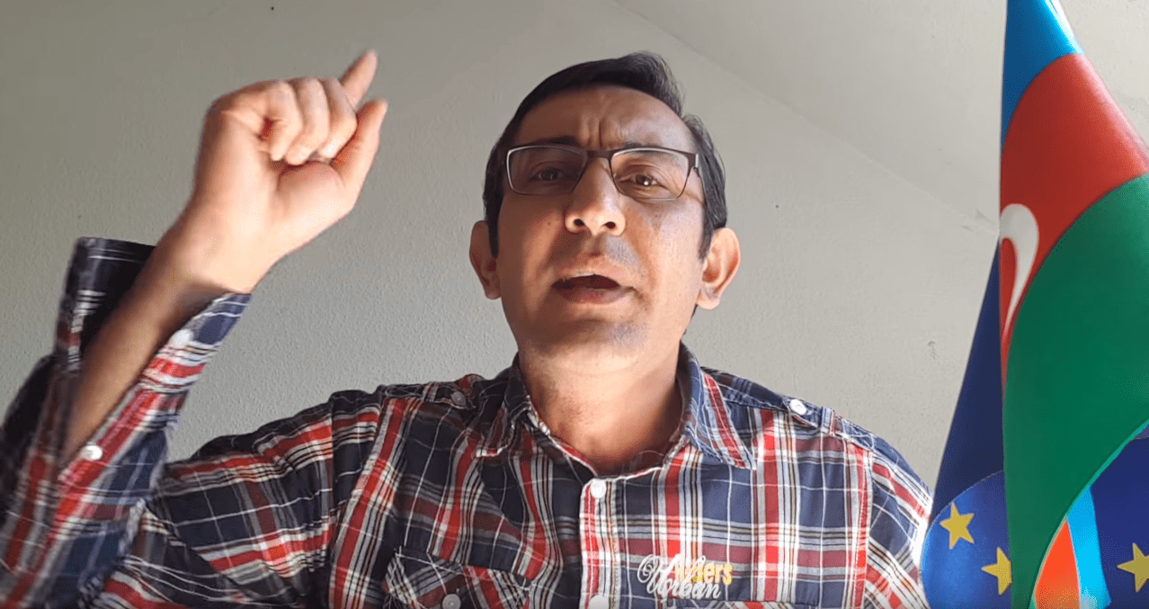 Габиль Мамедов рассказывает о задержании 12 родных. Скриншот видео. https://youtu.be/x5YrRwyAsAM