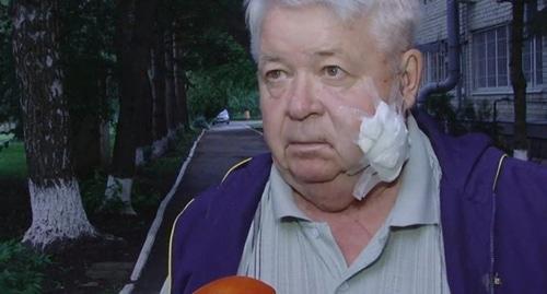 Главный редактор газеты "Родина" Николай Бондаренко. Скриншот видео ГАУ СК "Ставропольское телевидение" http://stv24.tv/novosti/ranenogo-glavredastavropolskoj-gazety-vypisyvayut-iz-bolnicy/ Главный редактор газеты "Родина" Николай Бондаренко. Скриншот видео ГАУ СК "Ставропольское телевидение" http://stv24.tv/novosti/ranenogo-glavredastavropolskoj-gazety-vypisyvayut-iz-bolnicy/