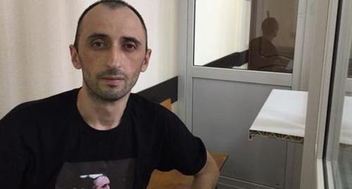Михаил Савостин во время заседания в Минераловодском горсуде. Июнь 2018 года. Фото предоставлено "Кавказскому узлу" адвокатом Виталием Зубенко Михаил Савостин во время заседания в Минераловодском горсуде. Июнь 2018 года. Фото предоставлено "Кавказскому узлу" адвокатом Виталием Зубенко