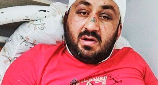 Житель Хасавюрта Ислам Саритов. Фото ПЦ "Мемориал" https://memohrc.org/ru/news_old/v-dagestane-byvshiy-policeyskiy-zhestoko-izbil-mestnogo-zhitelya 