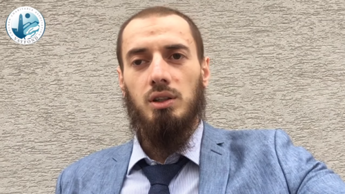 Мансур Садулаев. Скриншот видео https://youtu.be/NSqQ-45MGR4
