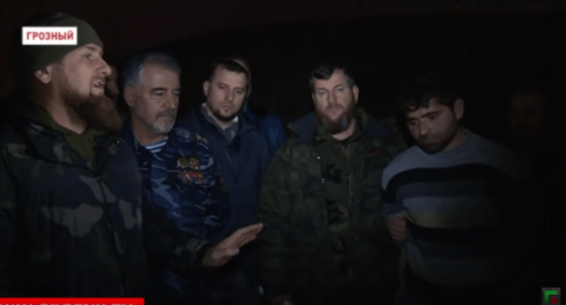 Скриншот видео ЧГТРК "Грозный" "В Чечне схвачен скрывшийся в ходе спецоперации в Курчалоевском районе участник НВФ": https://youtu.be/n1ZXQ-2qdRA