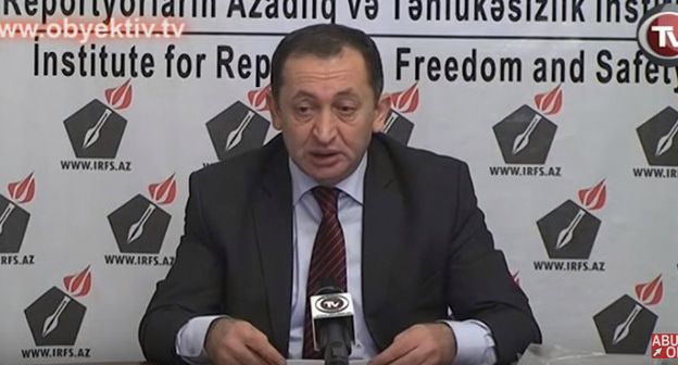 Алиаббас Рустамов. Скриншот видео Obyektiv Tv https://www.youtube.com/watch?v=fKABPKhkGHc
