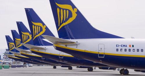 Лайнеры авиакомпании Ryanair. Фото: https://www.ryanair.com/ua/uk/ Лайнеры авиакомпании Ryanair. Фото: https://www.ryanair.com/ua/uk/