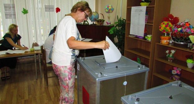 Голосование 8 сентября 2019 года. Фото Вячеслава Ященко для "Кавказского узла"