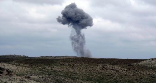 Подрыв на полигоне в Чечне. Фото: пресс-службы Управления МЧС России по Чечне, http://95.mchs.gov.ru/pressroom/news/item/8343385/ Подрыв на полигоне в Чечне. Фото: пресс-службы Управления МЧС России по Чечне, http://95.mchs.gov.ru/pressroom/news/item/8343385/