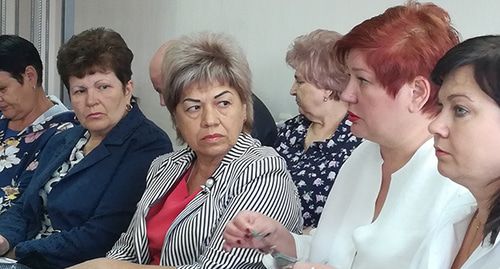 Потерпевшие и их представители в зале суда. Фото Татьяны Филимоновой для "Кавказского узла" Потерпевшие и их представители в зале суда. Фото Татьяны Филимоновой для "Кавказского узла"