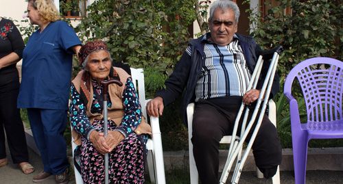 Обитатели дома-интерната в Степанакерте. Фото Алвард Григорян для "Кавказского узла". Обитатели дома-интерната в Степанакерте. Фото Алвард Григорян для "Кавказского узла".