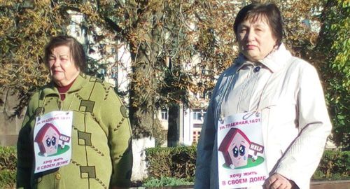 Обманутые дольщики в Ростове-на-Дону. Фото: Валерий Люгаев для "Кавказского узла". Обманутые дольщики в Ростове-на-Дону. Фото: Валерий Люгаев для "Кавказского узла".