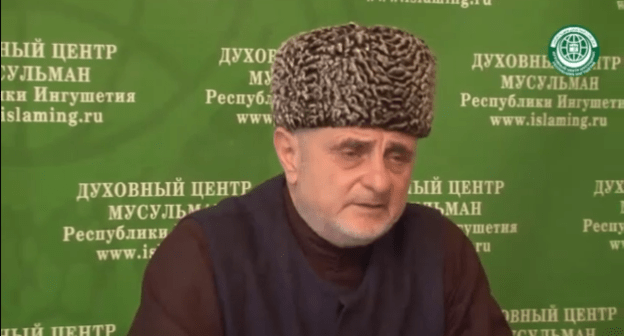 Участник совещания ДЦМ Ингушетии 7 октября 2019 года. Фото: Скриншот видео с совещания ДЦМ Ингушетии 7 октября 2019 года, https://vk.com/wall-86608608_1423