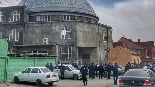 Мечеть "Тангим" в Махачкале. Фото Магомеда Ахмедова для "Кавказского узла" Мечеть "Тангим" в Махачкале. Фото Магомеда Ахмедова для "Кавказского узла"