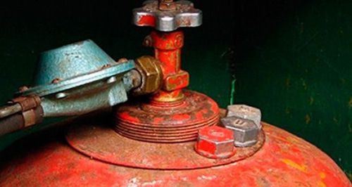 Газовый баллон. Фото: МЧС РФ по Республике Дагестан. https://05.mchs.gov.ru/ Газовый баллон. Фото: МЧС РФ по Республике Дагестан. https://05.mchs.gov.ru/