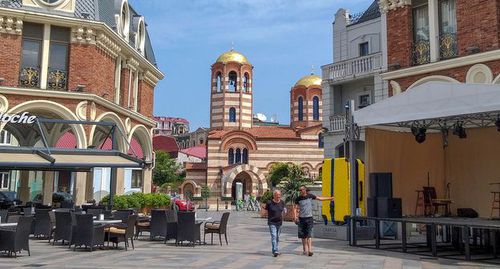 Улица Батуми. Фото Нины Тумановой для "Кавказского узла" Улица Батуми. Фото Нины Тумановой для "Кавказского узла"