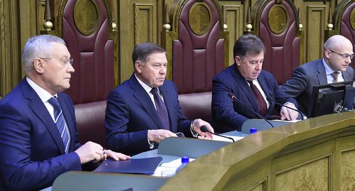Пленум Верховного Суда Российской Федерации. Фото: пресс-служба ВС России https://www.vsrf.ru/press_center/news/28396/ Пленум Верховного Суда Российской Федерации. Фото: пресс-служба ВС России https://www.vsrf.ru/press_center/news/28396/