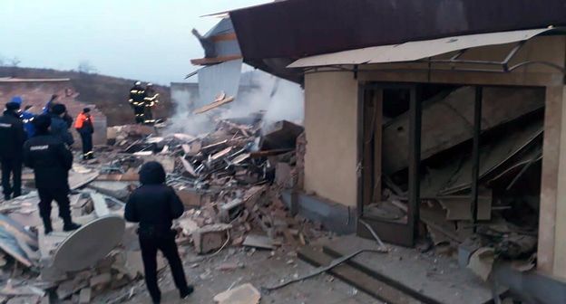В частной пивоварне в Пятигорске поле происшествия.  Фото: ГУ МЧС России по СК


