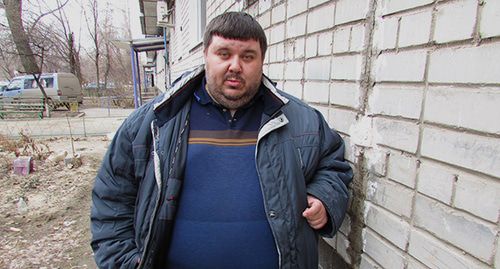 Волгоградский активист Алексей Ульянов. Фото Вячеслава Ященко для "Кавказского узла"