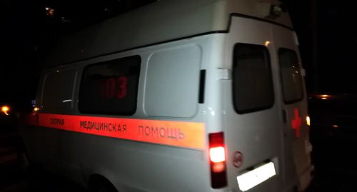 Машина Скорой помощи. Фото Нины Тумановой для "Кавказского узла" Машина Скорой помощи. Фото Нины Тумановой для "Кавказского узла"