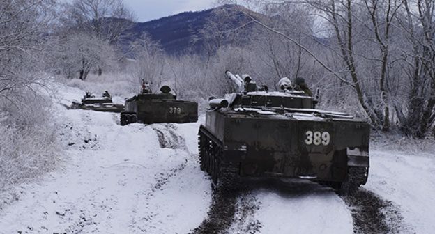 Военные учения в Северной Осетии. Фото: пресс-служба Южного военного округа https://structure.mil.ru/structure/okruga/south/news/more.htm?id=12266936@egNews