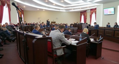 Заседание гордумы Шахт 17 декабря 2019. Фото Вячеслава Прудникова для "Кавказского узла" Заседание гордумы Шахт 17 декабря 2019. Фото Вячеслава Прудникова для "Кавказского узла"