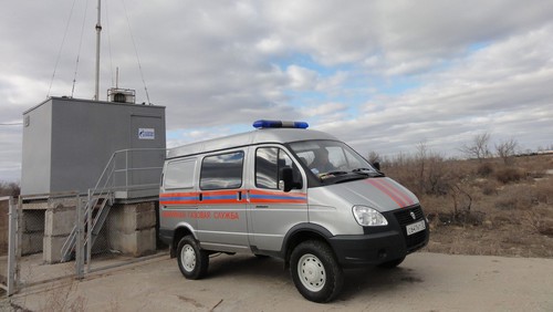 Автоматический пост контроля загрязнения атмосферного воздуха. Фото пресс-службы ООО "Газпром добыча Астрахань", https://astrakhandobycha.gazprom.ru/ecology/ Автоматический пост контроля загрязнения атмосферного воздуха. Фото пресс-службы ООО "Газпром добыча Астрахань", https://astrakhandobycha.gazprom.ru/ecology/