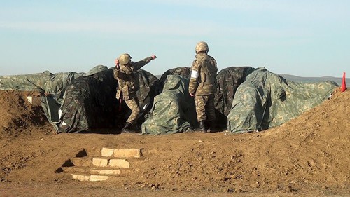 Азербайджанские военные. Декабрь 2019 года. Фото пресс-службы Минобороны Азербайджана. https://mod.gov.az Азербайджанские военные. Декабрь 2019 года. Фото пресс-службы Минобороны Азербайджана. https://mod.gov.az