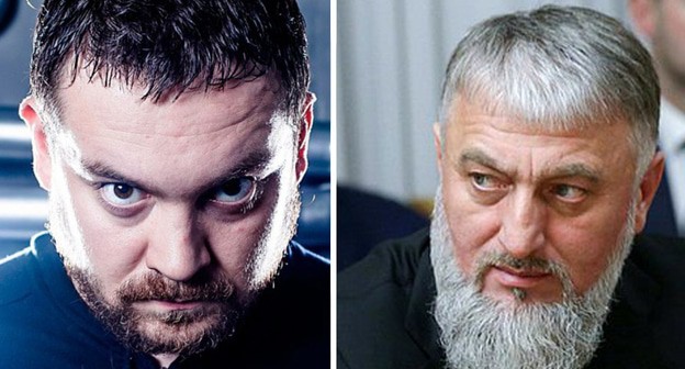 Блогер Эрик Давидыч, Адам Делимханов. Фото: MaxSvet  http://wikireality.ru/wiki, пресс-служба Госдумы РФ Адамом Делимхановым