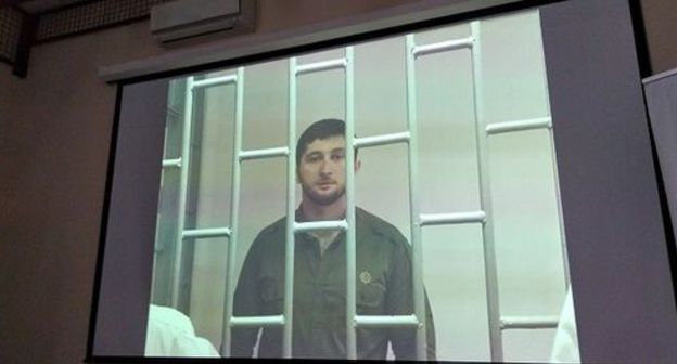 Осужденный фигурант "дела 14-ти" Алам Абдулмежидов. Фото Гора Алексаняна для "Кавказского узла".
Удал